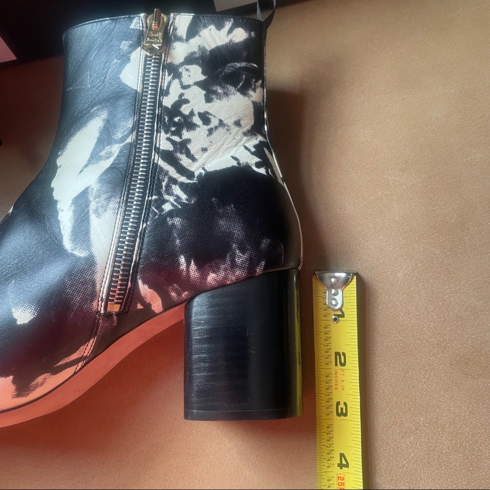 NWB Paul Smith Moss Black Rose print floral ankle boots brand new spring summer - Picture 13 of 14